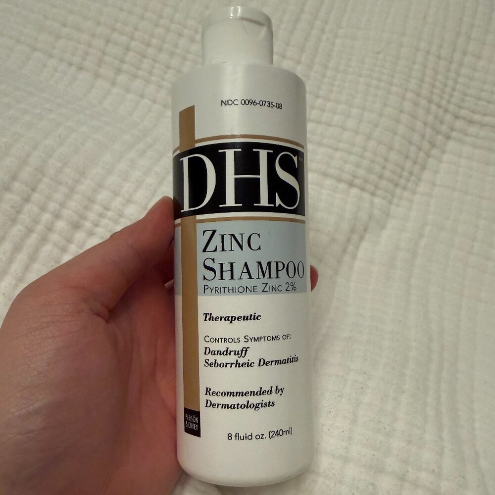 DHS Zinc Shampoo 8oz Brand New